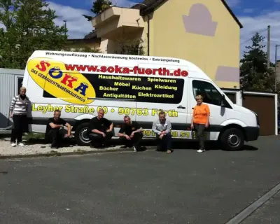 Soka Team mit Transporter